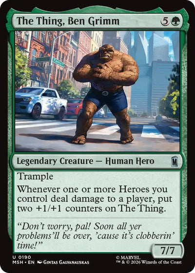 The Thing, Ben Grimm (190) (Marvel Super Heroes)