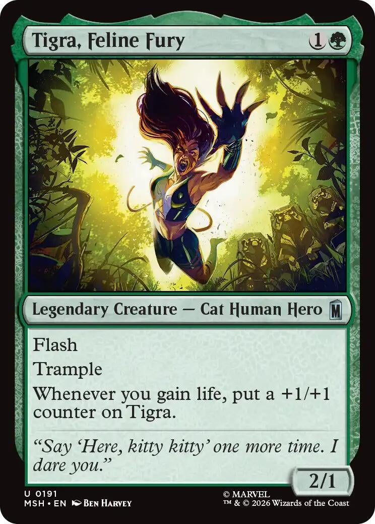 Tigra, Feline Fury (191) (Marvel Super Heroes)