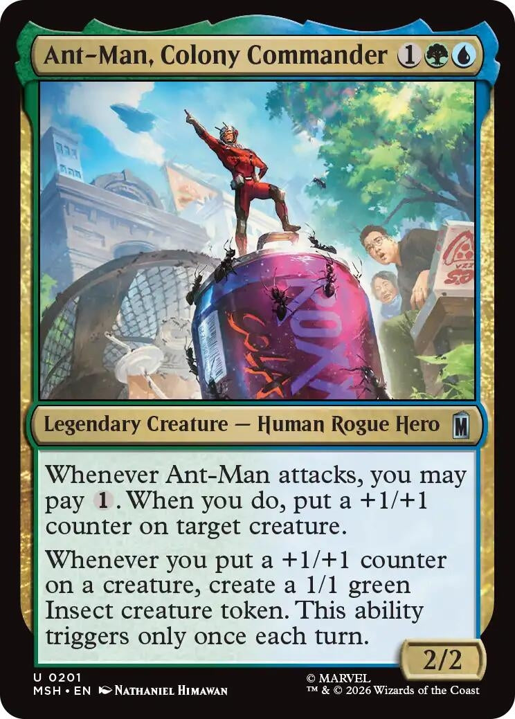 Ant-Man, Colony Commander (201) (Marvel Super Heroes)