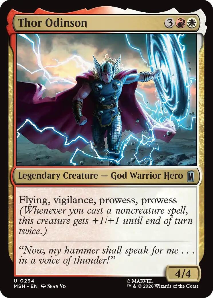 Thor Odinson (234) (Marvel Super Heroes)