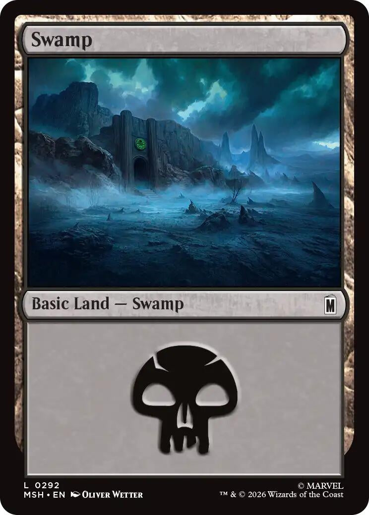 Swamp (0292) (292) (Marvel Super Heroes) (Foil)