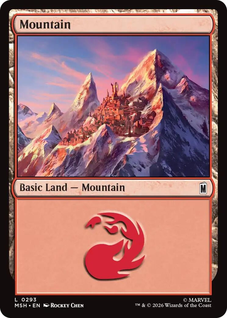 Mountain (0293) (293) (Marvel Super Heroes) (Foil)