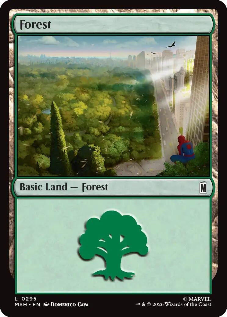 Forest (0295) (295) (Marvel Super Heroes) (Foil)
