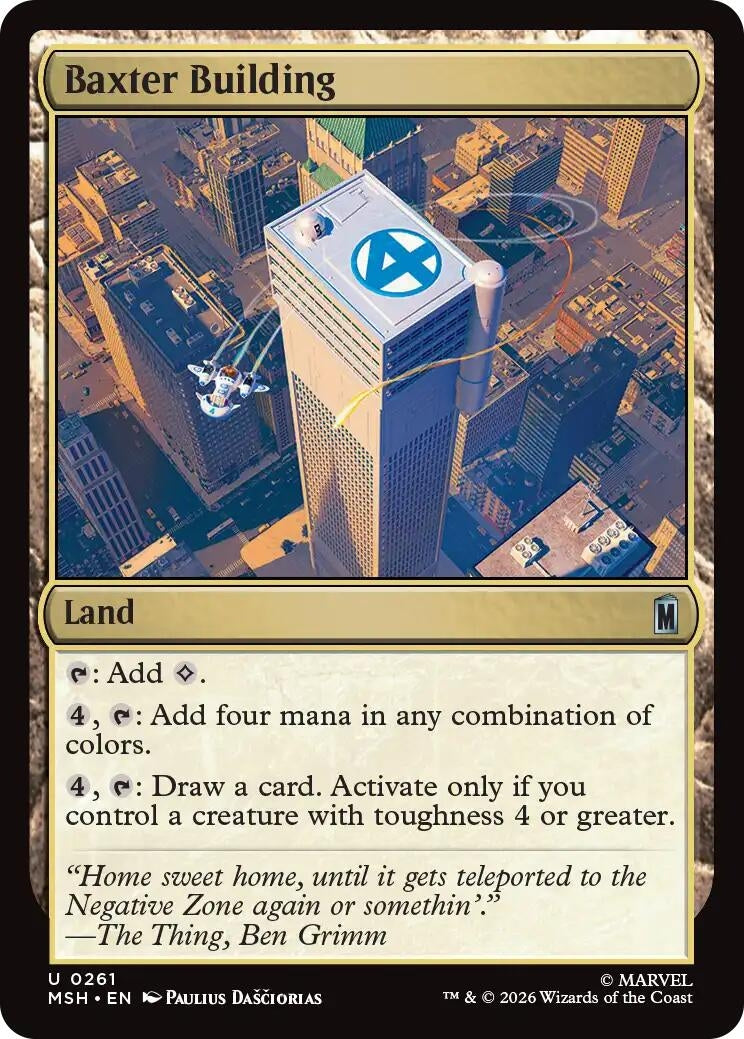 Baxter Building (261) (Marvel Super Heroes)