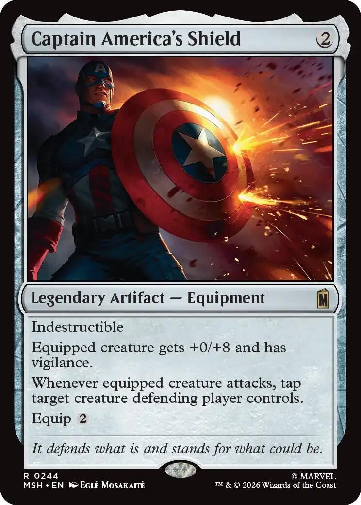 Captain America's Shield (244) (Marvel Super Heroes)