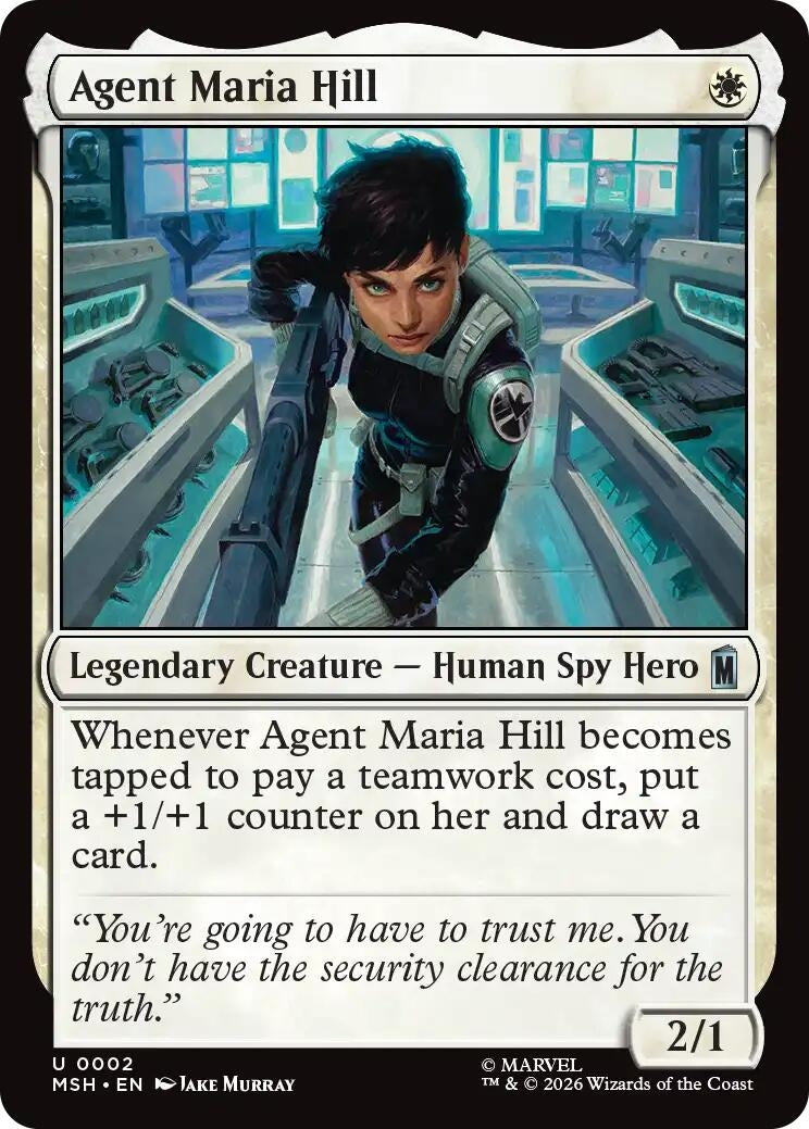 Agent Maria Hill (2) (Marvel Super Heroes)