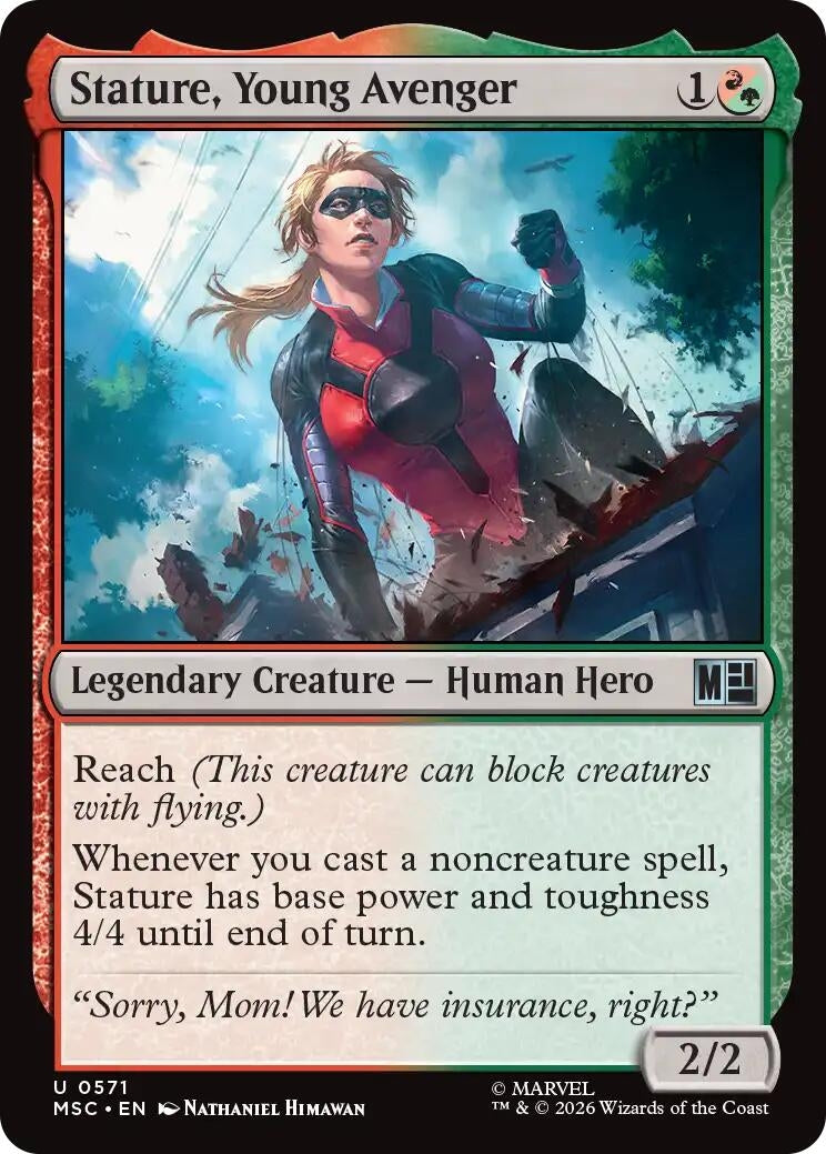 Stature, Young Avenger (571) (Marvel Super Heroes)