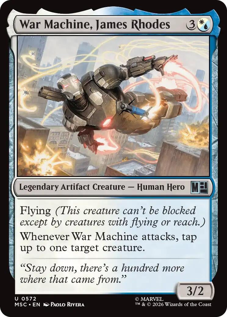 War Machine, James Rhodes (572) (Marvel Super Heroes)