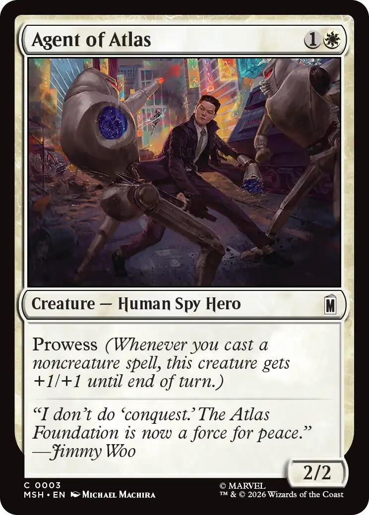 Agent of Atlas (3) (Marvel Super Heroes) (Foil)