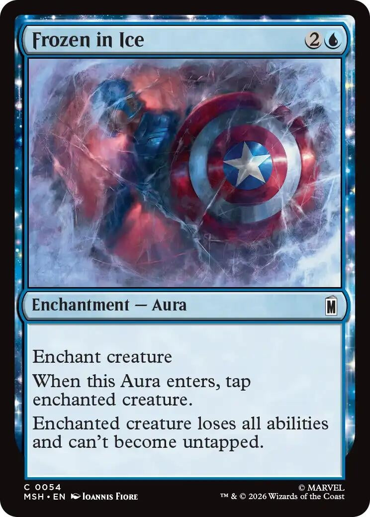 Frozen in Ice (54) (Marvel Super Heroes) (Foil)
