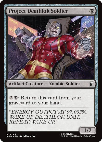 Project Deathlok Soldier (109) (Marvel Super Heroes)