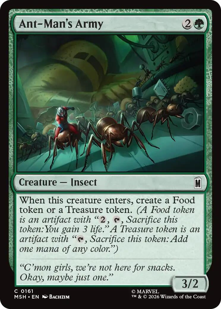 Ant-Man's Army (161) (Marvel Super Heroes) (Foil)