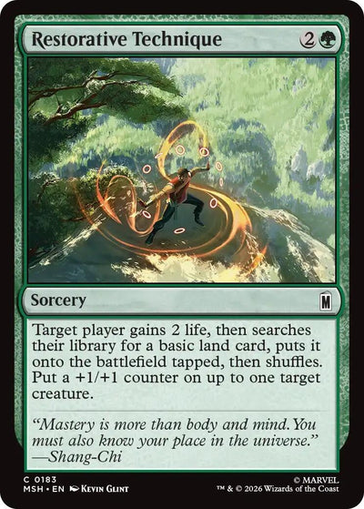 Restorative Technique (183) (Marvel Super Heroes)