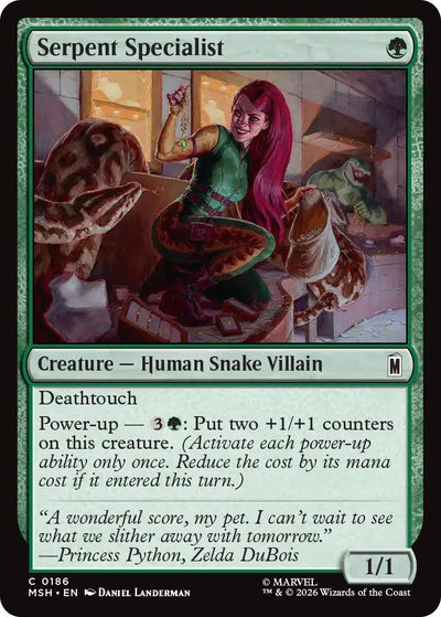 Serpent Specialist (186) (Marvel Super Heroes)