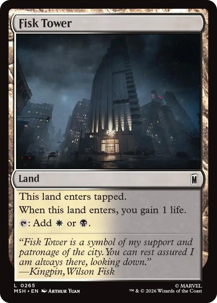 Fisk Tower (265) (Marvel Super Heroes) (Foil)