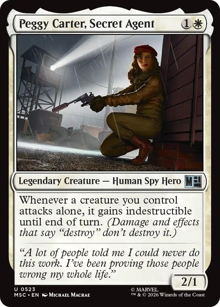 Peggy Carter, Secret Agent (523) (Marvel Super Heroes)