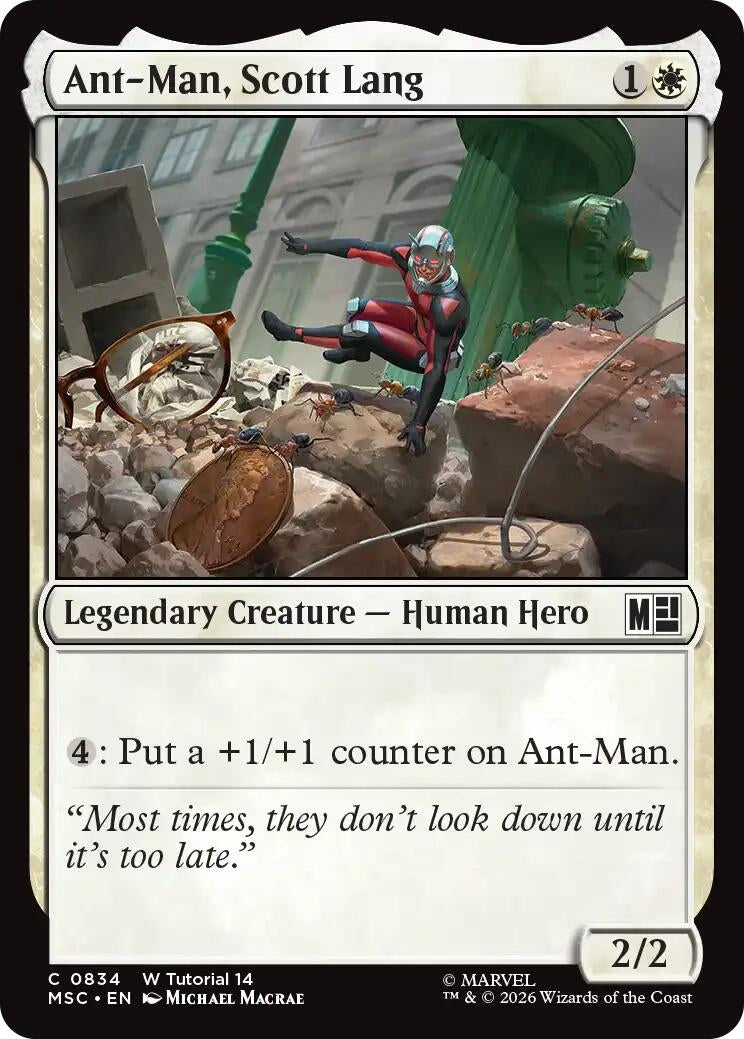 Ant-Man, Scott Lang (0834) (834) (Marvel Super Heroes)