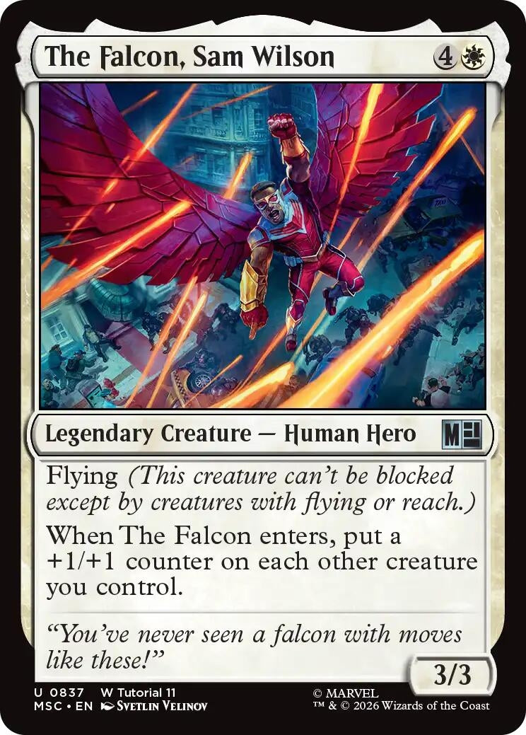 The Falcon, Sam Wilson (0837) (837) (Marvel Super Heroes)