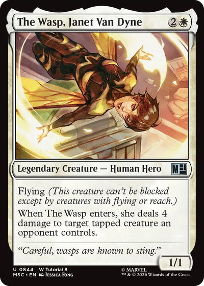 The Wasp, Janet Van Dyne (0844) (844) (Marvel Super Heroes)