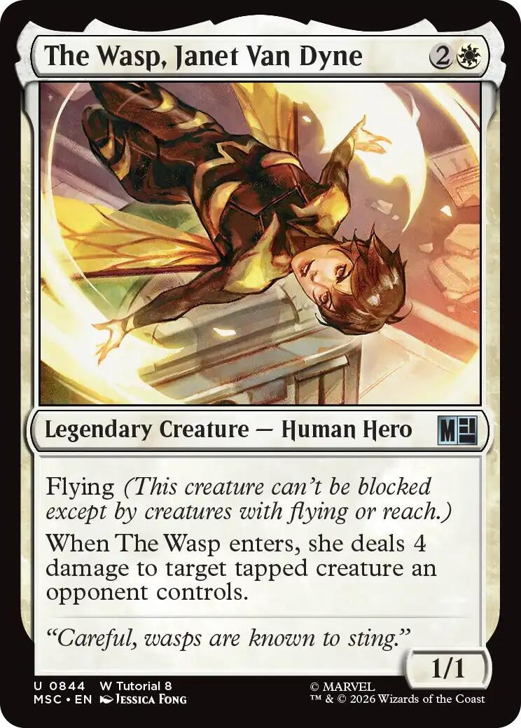 The Wasp, Janet Van Dyne (0844) (844) (Marvel Super Heroes)