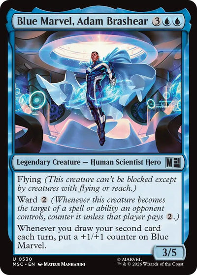 Blue Marvel, Adam Brashear (530) (Marvel Super Heroes)