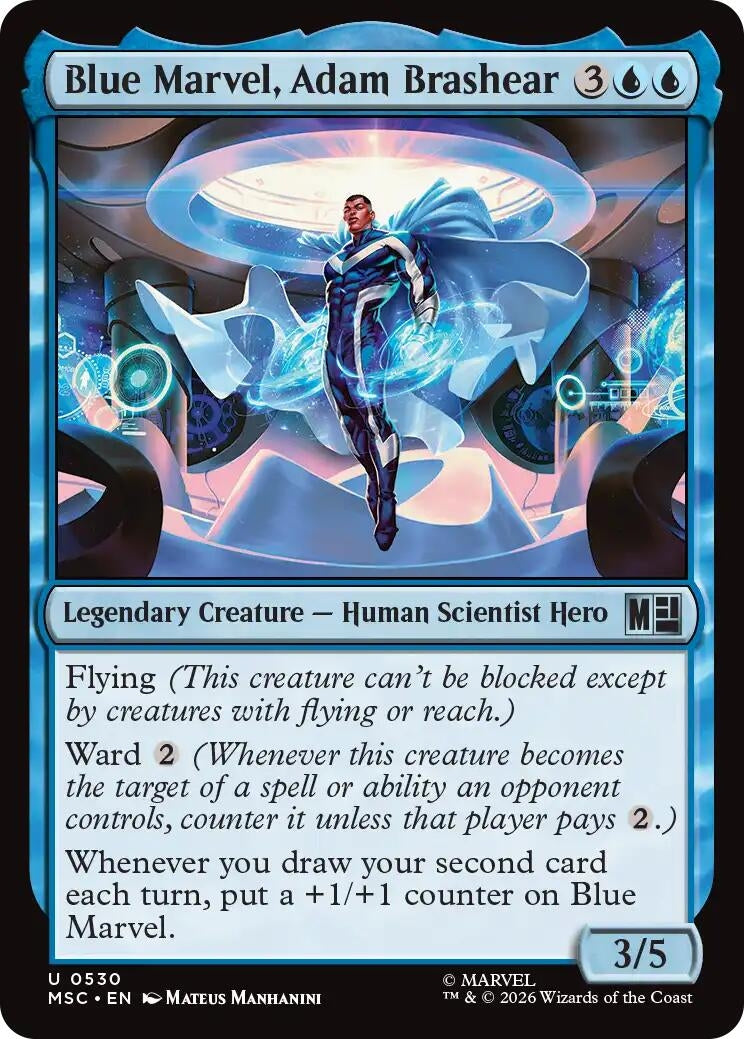 Blue Marvel, Adam Brashear (530) (Marvel Super Heroes)