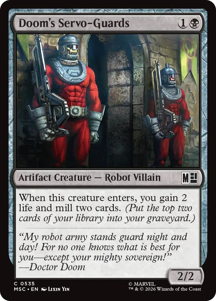 Doom's Servo-Guards (535) (Marvel Super Heroes)