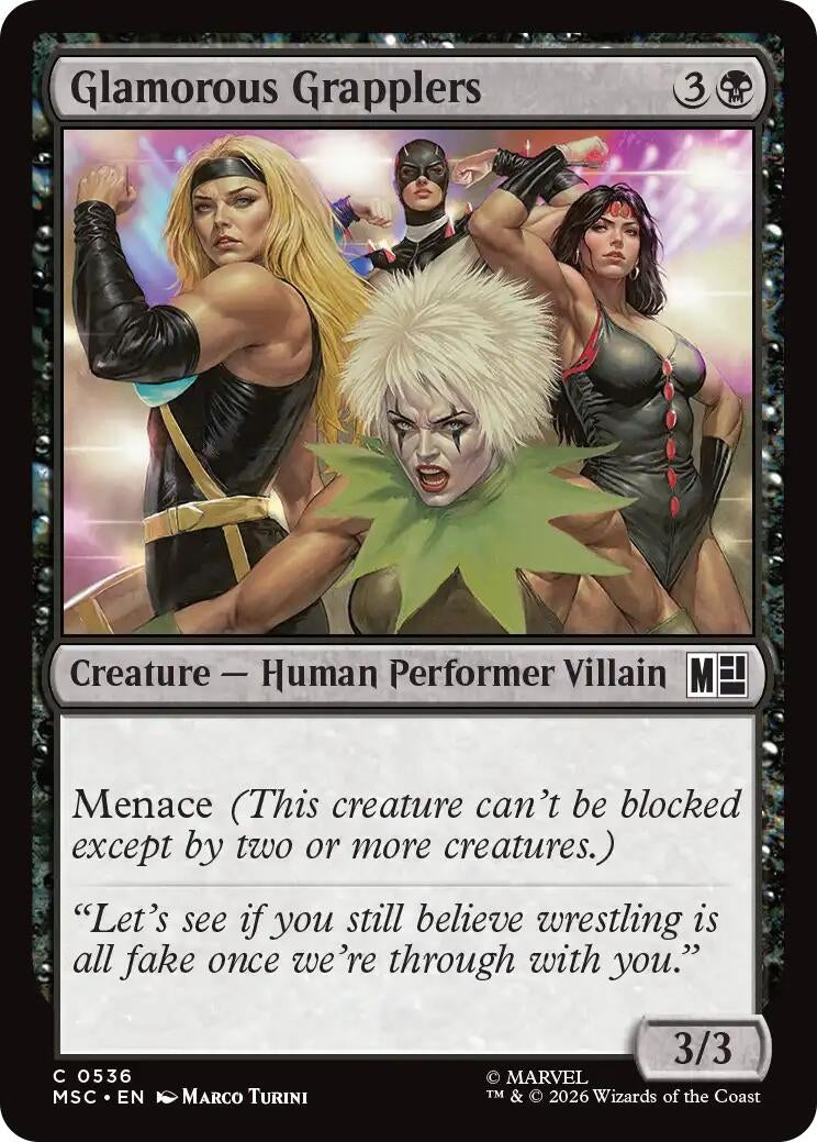 Glamorous Grapplers (536) (Marvel Super Heroes)