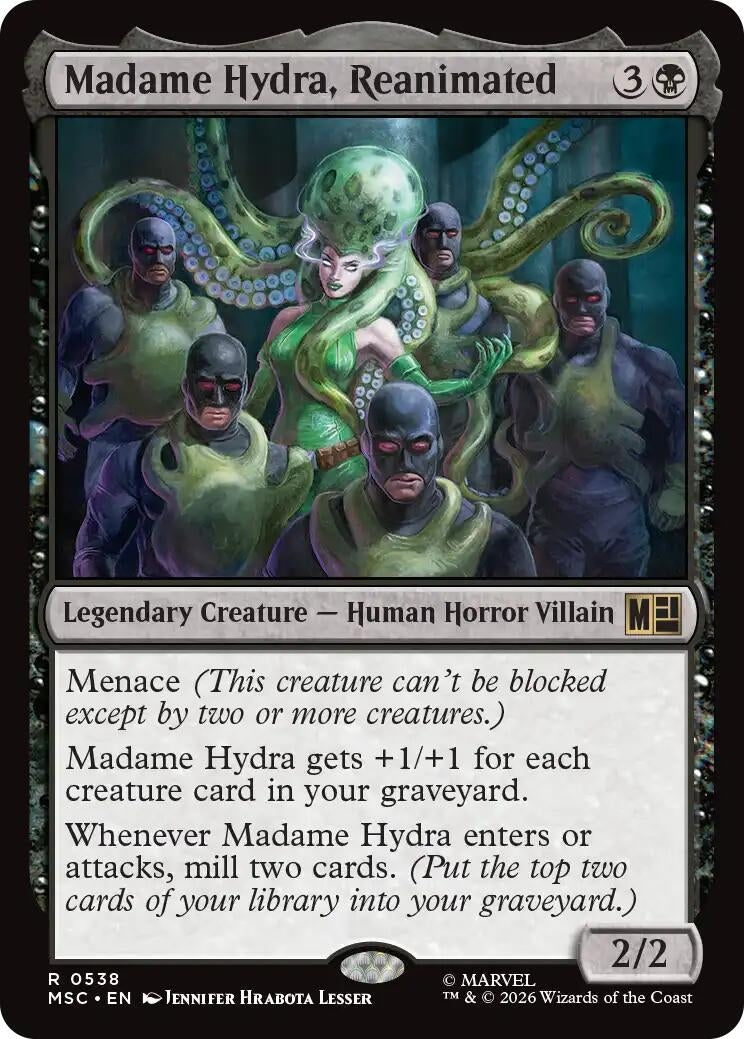 Madame Hydra, Reanimated (538) (Marvel Super Heroes)