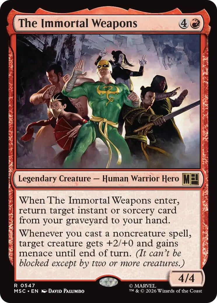 The Immortal Weapons (547) (Marvel Super Heroes)