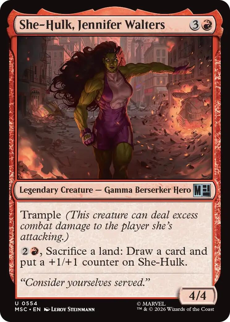 She-Hulk, Jennifer Walters (554) (Marvel Super Heroes)