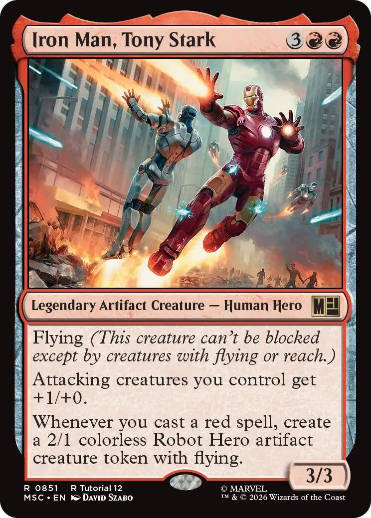 Iron Man, Tony Stark (0851) (851) (Marvel Super Heroes)