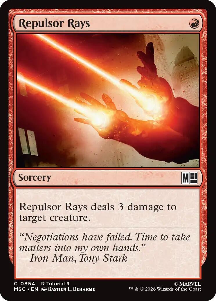 Repulsor Rays (0854) (854) (Marvel Super Heroes)