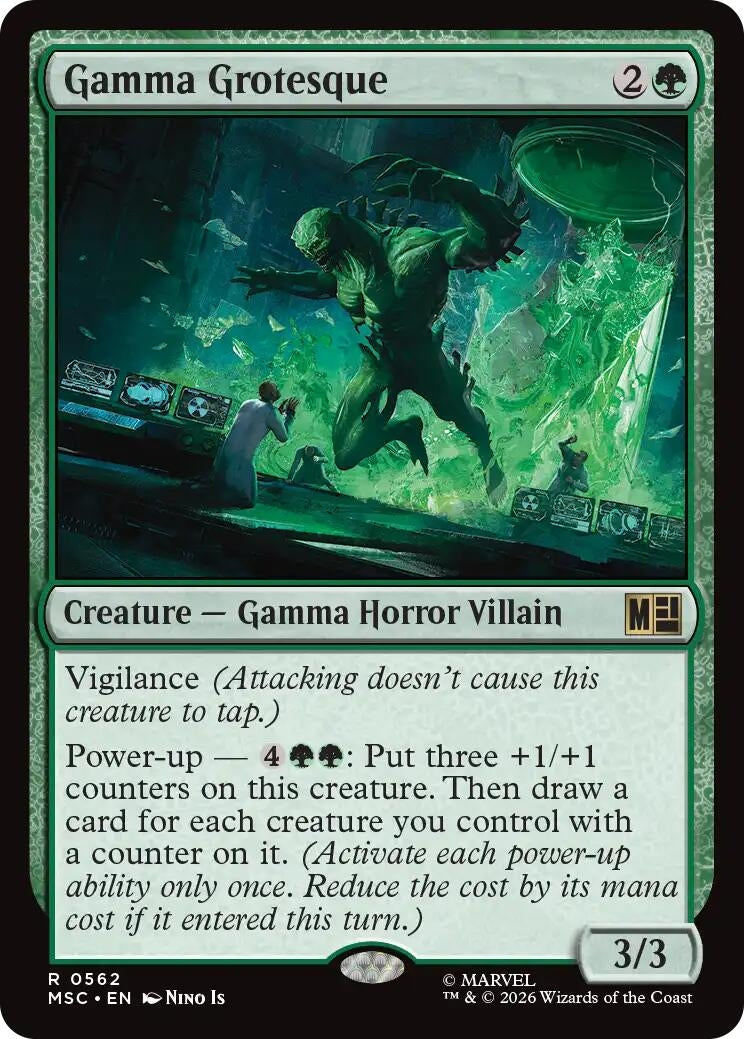 Gamma Grotesque (562) (Marvel Super Heroes)