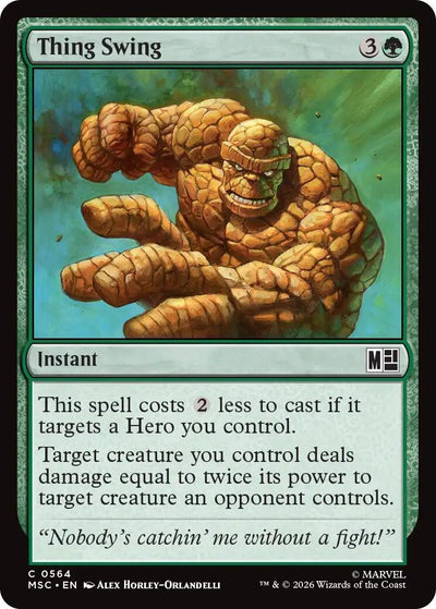 Thing Swing (564) (Marvel Super Heroes)