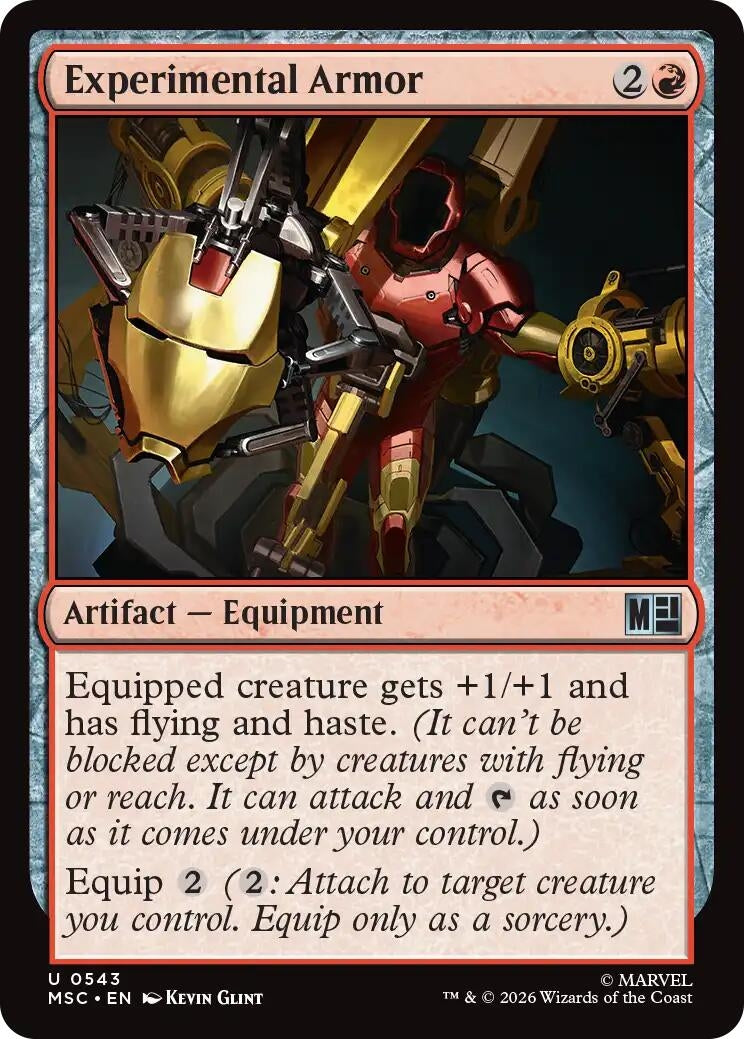 Experimental Armor (543) (Marvel Super Heroes)
