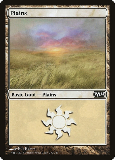 Plains (232) (232) (Magic 2014 (M14))