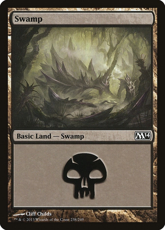 Swamp (238) (238) (Magic 2014 (M14))