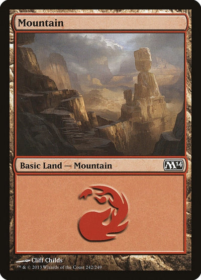 Mountain (242) (242) (Magic 2014 (M14))