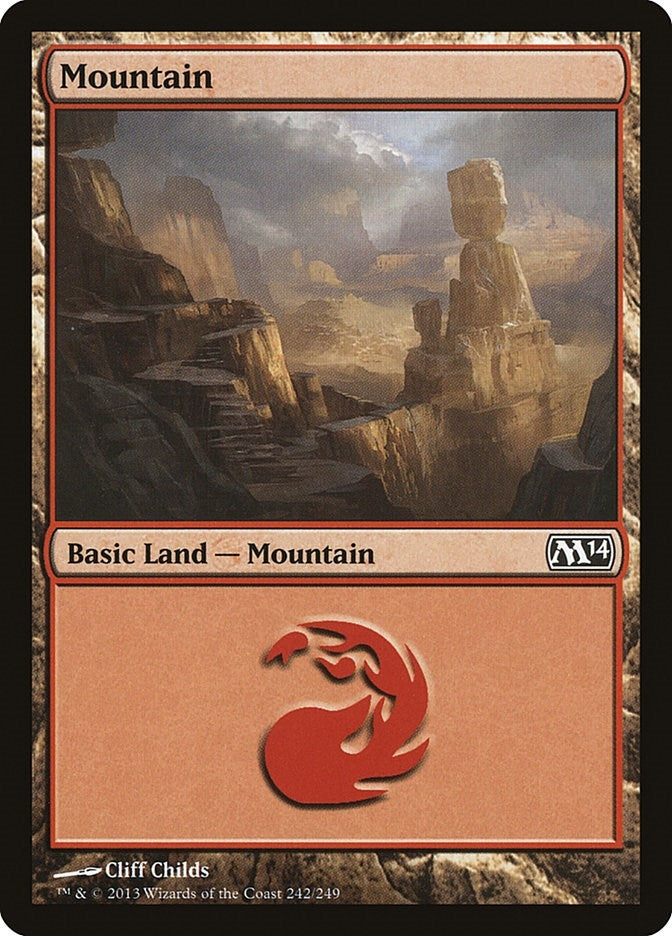 Mountain (242) (242) (Magic 2014 (M14))
