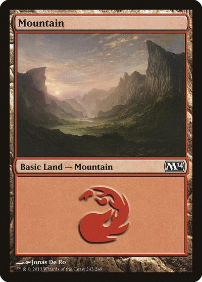 Mountain (243) (243) (Magic 2014 (M14))