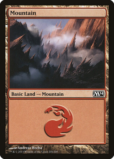 Mountain (245) (245) (Magic 2014 (M14))
