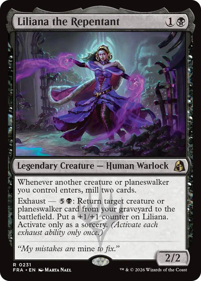 Liliana the Repentant (231) (Reality Fracture) (FRA)