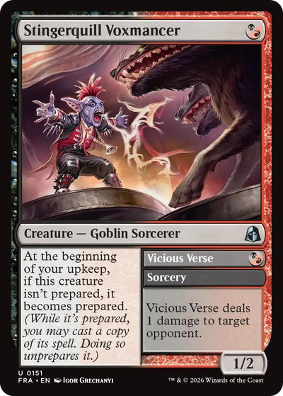 Stingerquill Voxmancer (151) (Reality Fracture) (FRA)