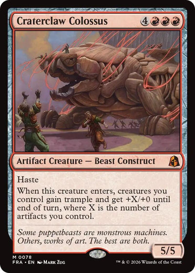 Craterclaw Colossus (78) (Reality Fracture) (FRA)