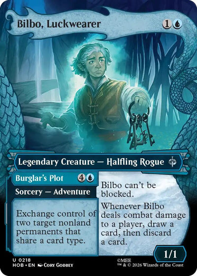 Bilbo, Luckwearer (Showcase) (218) (The Hobbit) (HOB)