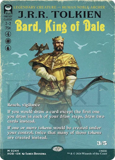 Bard, King of Dale (Borderless) (244) (The Hobbit) (HOB)