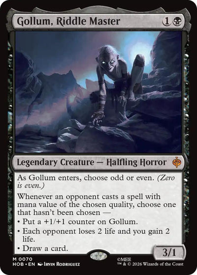 Gollum, Riddle Master (70) (The Hobbit) (HOB)