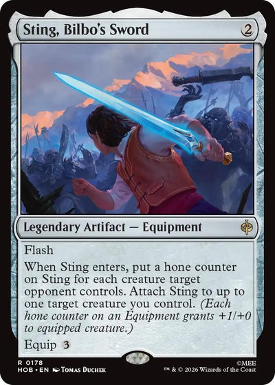 Sting, Bilbo's Sword (178) (The Hobbit) (HOB)