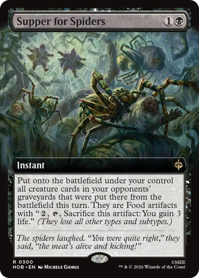 Supper for Spiders (Extended Art) (300) (The Hobbit) (HOB)
